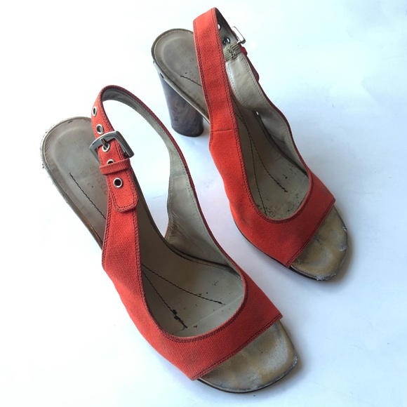 Kate Spade Peep Toe Sling Back Heels - Picture 3 of 8